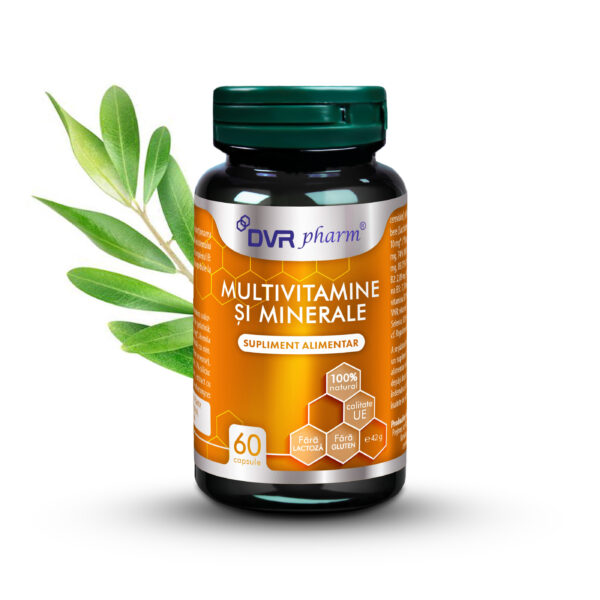 Multivitamins and minerals - 60 capsules
