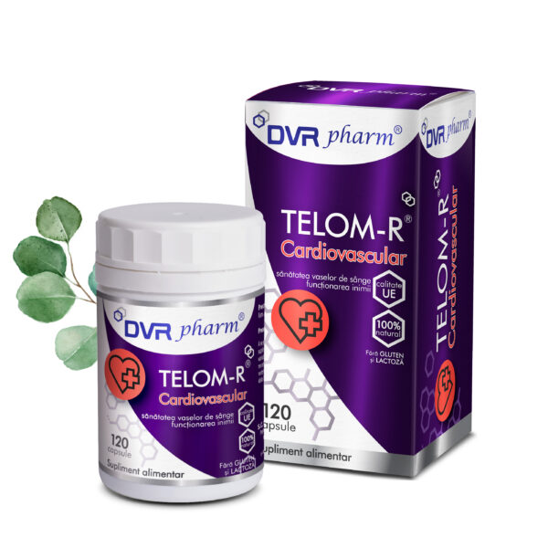 TELOM-R CARDIOVASCULAR - ajutor natural în hipertensiune, ateroscleroză, post-infarct miocardic