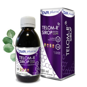 TELOM-R sirop copii calmează eficient tusea și iritația gâtului